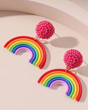 Load image into Gallery viewer, Rainbow Drop Earrings