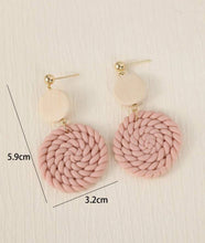 Load image into Gallery viewer, Braided Drop Earrings