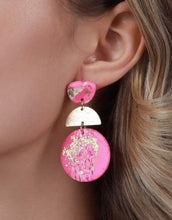 Load image into Gallery viewer, Polymer Clay Dangle Earrings