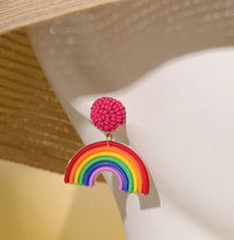 Load image into Gallery viewer, Rainbow Drop Earrings