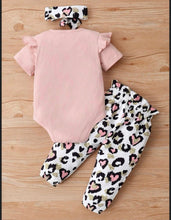 Load image into Gallery viewer, Baby Girls Cow Print Outfit - Shameca Sweet Thangs