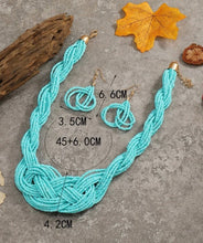 Load image into Gallery viewer, Beaded Necklace and Earring Set - Shameca Sweet Thangs