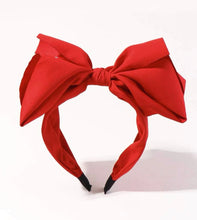 Load image into Gallery viewer, Big Bow Headband Red - Shameca Sweet Thangs