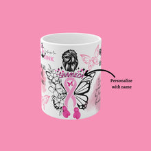 Load image into Gallery viewer, Breast Cancer Awareness Mug - Shameca Sweet Thangs