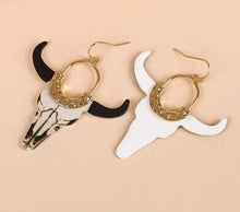 Load image into Gallery viewer, Cattle Head Drop Earrings - Shameca Sweet Thangs
