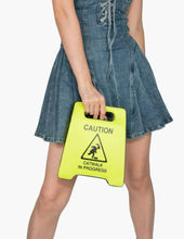 Load image into Gallery viewer, Caution Design Purse - Shameca Sweet Thangs