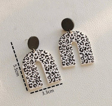 Load image into Gallery viewer, Cow Print Dangle Earrings - Shameca Sweet Thangs