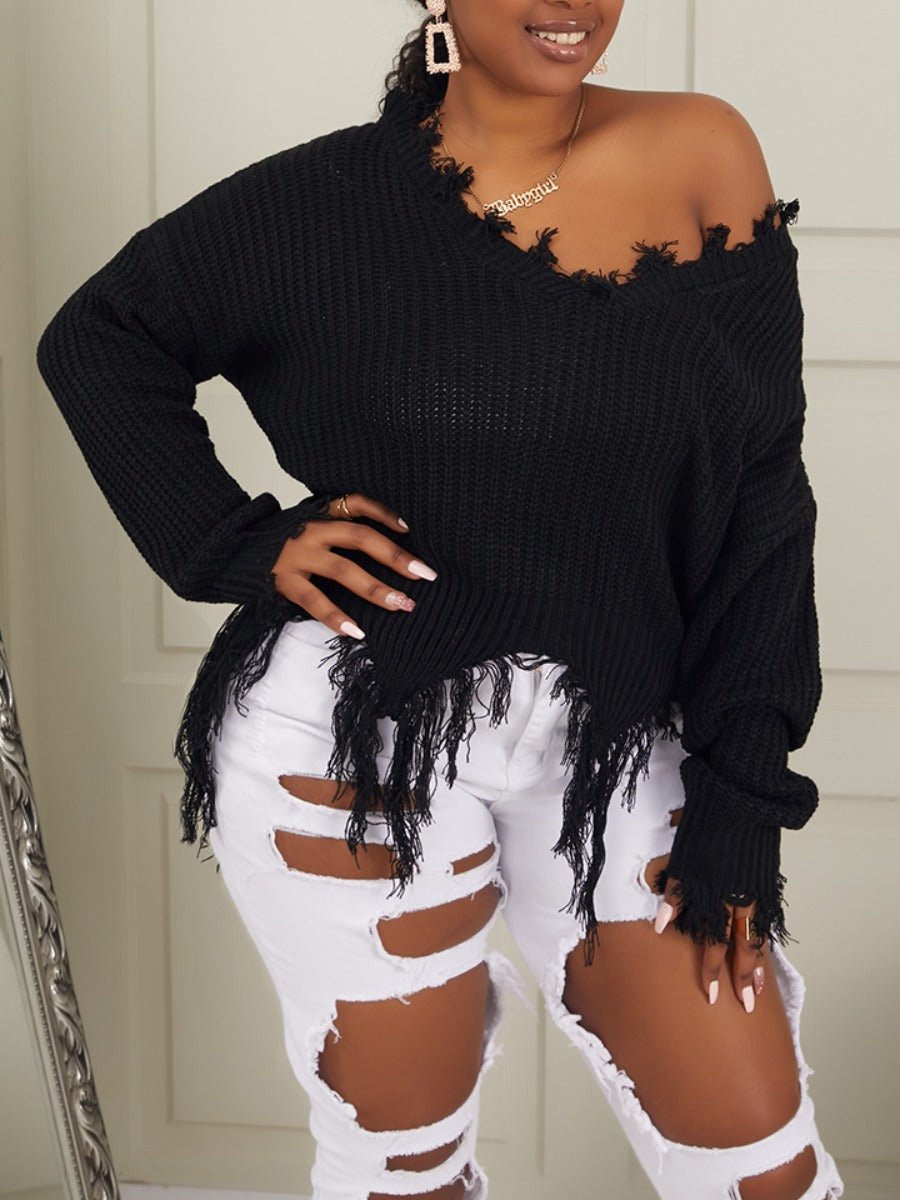 Lace Pullover Black Sweatshirt – Shameca Sweet Thangs