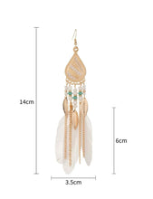 Load image into Gallery viewer, Feathered Dangle Earrings - Shameca Sweet Thangs