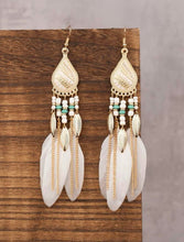 Load image into Gallery viewer, Feathered Dangle Earrings - Shameca Sweet Thangs