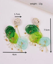 Load image into Gallery viewer, Flower Faux Pearl Dangle Earring - Shameca Sweet Thangs