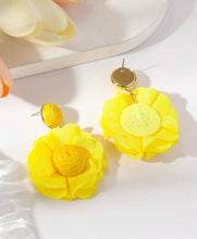 Load image into Gallery viewer, Flower Statement Earrings - Shameca Sweet Thangs