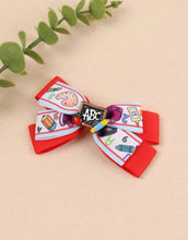 Load image into Gallery viewer, Girls ABC's Big Bow Hair Clips - Shameca Sweet Thangs