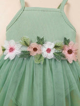 Load image into Gallery viewer, Girls Lace Jumpsuit Olive - Shameca Sweet Thangs