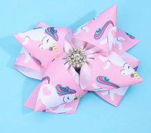 Load image into Gallery viewer, Girls Unicorn Hair Clip Big Bow - Shameca Sweet Thangs