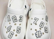 Load image into Gallery viewer, Glow In The Dark Croc Letter Charms Croc Number Charms - Shameca Sweet Thangs