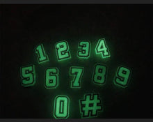 Load image into Gallery viewer, Glow In The Dark Croc Letter Charms Croc Number Charms - Shameca Sweet Thangs