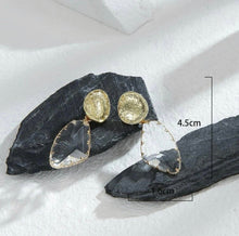 Load image into Gallery viewer, Gold Statement Dangle Earrings - Shameca Sweet Thangs