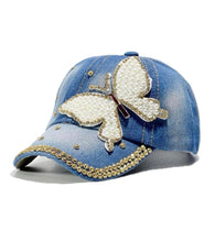 Load image into Gallery viewer, Kids Rhinestone Butterfly Hat - Shameca Sweet Thangs