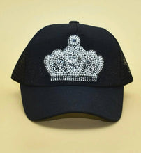Load image into Gallery viewer, Kids Rhinestone Crown Hat - Shameca Sweet Thangs