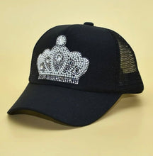 Load image into Gallery viewer, Kids Rhinestone Crown Hat - Shameca Sweet Thangs