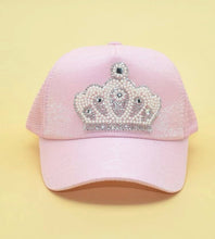 Load image into Gallery viewer, Kids Rhinestone Crown Hat - Shameca Sweet Thangs