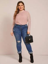 Load image into Gallery viewer, Mesh Sleeve Top - Shameca Sweet Thangs