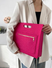Load image into Gallery viewer, Pink Crocodile Embossed Bag - Shameca Sweet Thangs