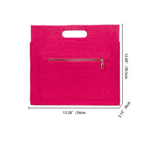 Load image into Gallery viewer, Pink Crocodile Embossed Bag - Shameca Sweet Thangs