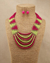 Load image into Gallery viewer, Statement Beaded Necklace Set - Shameca Sweet Thangs