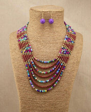Load image into Gallery viewer, Statement Beaded Necklace Set - Shameca Sweet Thangs