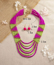 Load image into Gallery viewer, Statement Beaded Necklace Set - Shameca Sweet Thangs