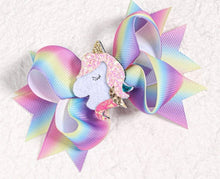 Load image into Gallery viewer, Unicorn Big Bow Hair Clip - Shameca Sweet Thangs