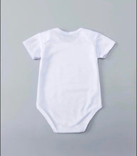 Load image into Gallery viewer, White Graphic Baby Bodysuit - Shameca Sweet Thangs