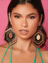 Load image into Gallery viewer, Wooden Dangle Earrings - Shameca Sweet Thangs