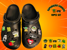 Load image into Gallery viewer, Superhero Shoe Charms
