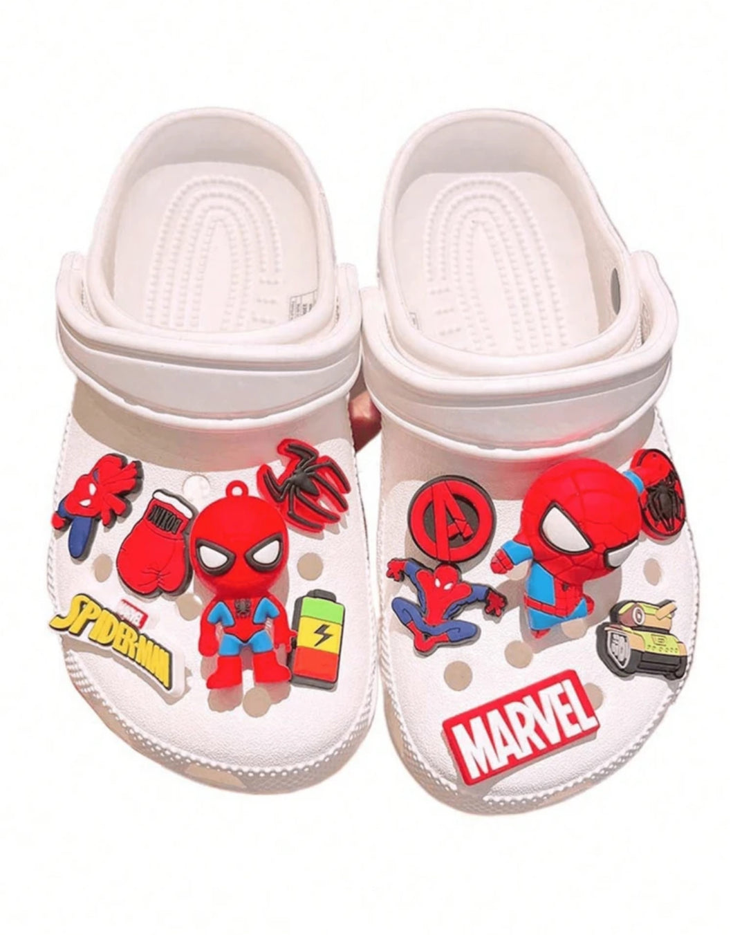 Superhero Shoe Charms