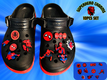 Load image into Gallery viewer, Superhero Shoe Charms
