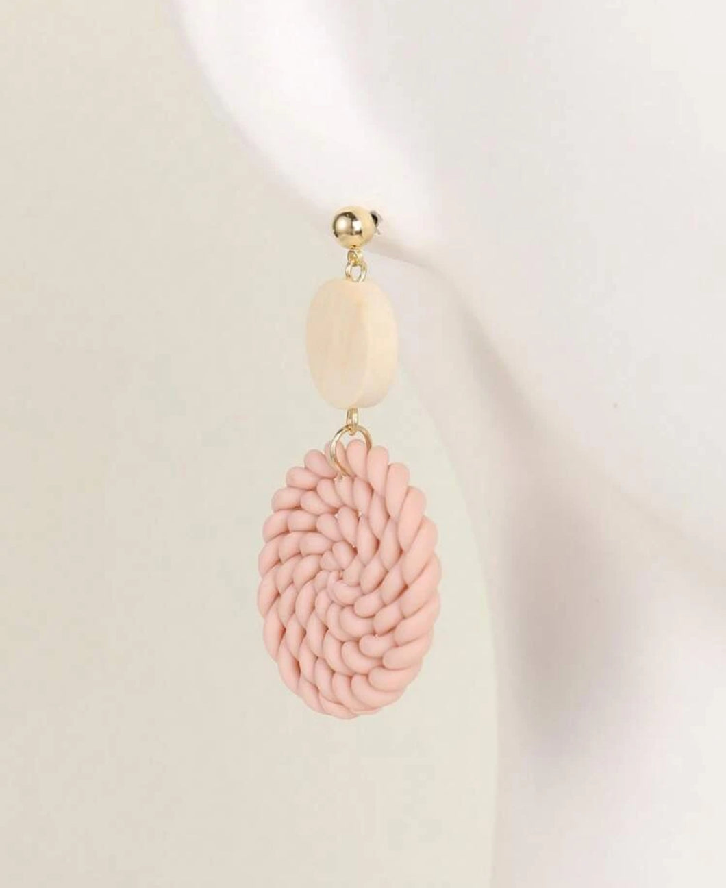 Braided Drop Earrings