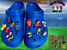 Load image into Gallery viewer, Soccer Charm Set
