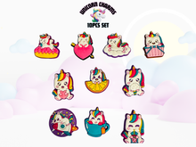 Load image into Gallery viewer, Unicorn Shoe Charms Set
