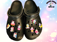 Load image into Gallery viewer, Unicorn Shoe Charm Set
