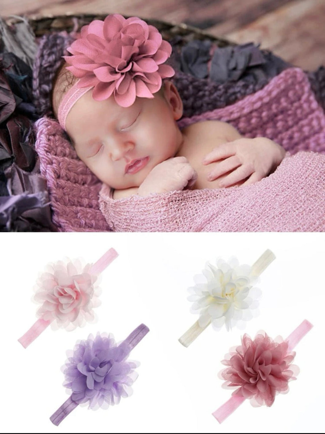 Baby Flower Headband - Shameca Sweet Thangs