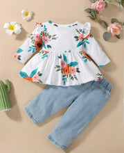 Load image into Gallery viewer, Baby Girls Jean Outfit - Shameca Sweet Thangs
