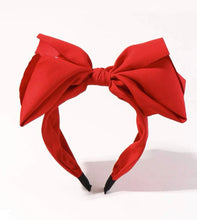 Load image into Gallery viewer, Big Bow Headband Red - Shameca Sweet Thangs
