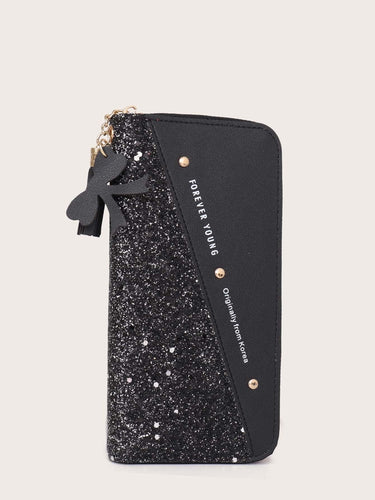 Black Glitter Wallet - Shameca Sweet Thangs