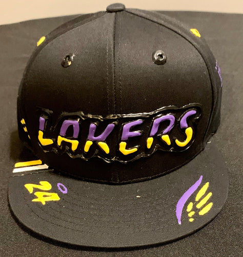 Black LA Lakers 24 Hat - Shameca Sweet Thangs
