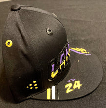 Load image into Gallery viewer, Black LA Lakers 24 Hat - Shameca Sweet Thangs

