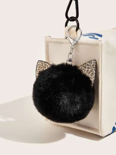 BlackPom-pom Bag Accessory - Shameca Sweet Thangs