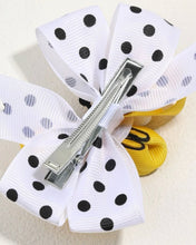 Load image into Gallery viewer, Bumble Bee Big Bow Hair Clip - Shameca Sweet Thangs
